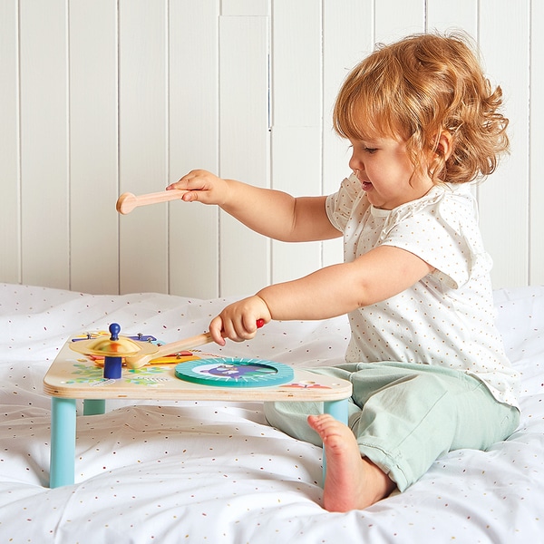 Table d éveil musicale en bois - Gioia