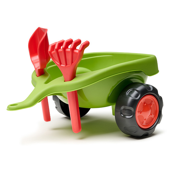 Porteur tracteur Claas avec remorque