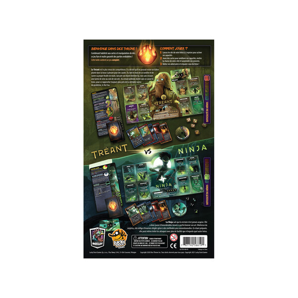 Dice Throne S1 : Treant VS Ninja