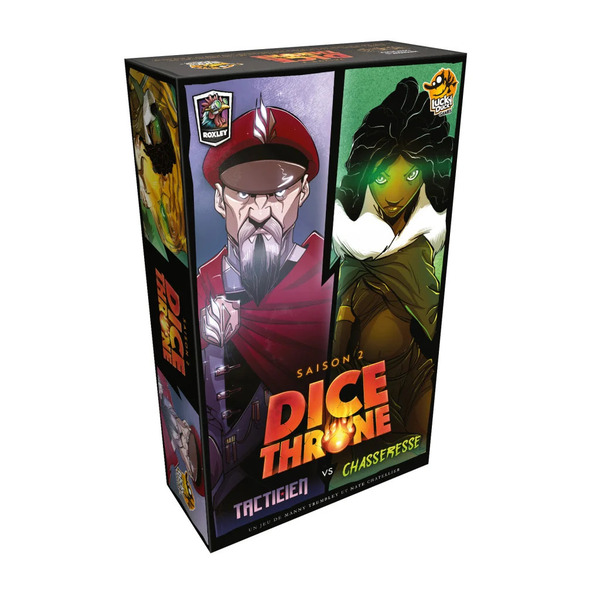 Dice Throne S2 : Tacticien VS Chasseresse