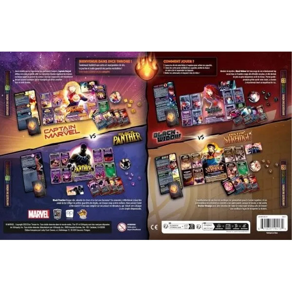 Dice Throne Marvel 
