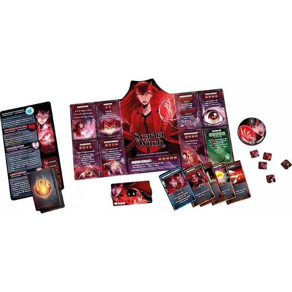 Dice Throne Marvel - Scarlet Witch, Thor, Loki, Spider-Man