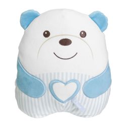 Peluche tendre ourson bleu 