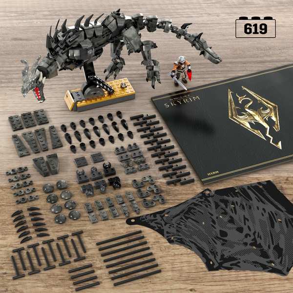 Ensemble de construction Skyrim - Alduin 