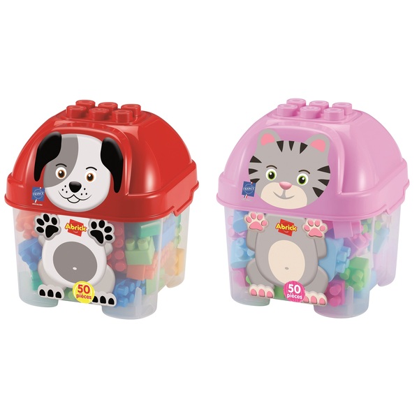 Baril 50 pièces Abrick - Chien ou Chat (modèle aléatoire)