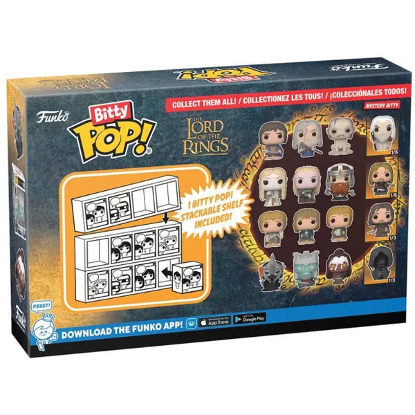 Pack Bitty Pop! Seigneur des Anneaux - Roi-Sorcier d Angmar
