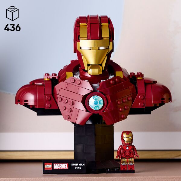 76327 -  LEGO® Marvel - Buste d’Iron Man MK4