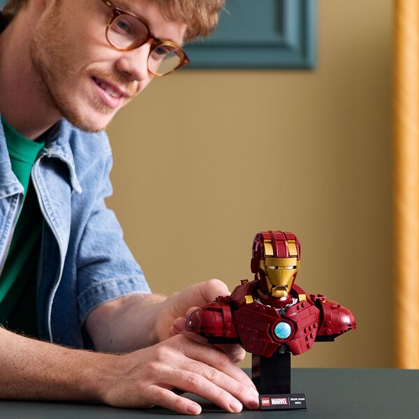 76327 -  LEGO® Marvel - Buste d’Iron Man MK4