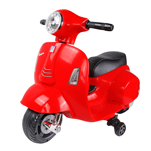 Mini Vespa GTS électrique rouge – Turbo Challenge