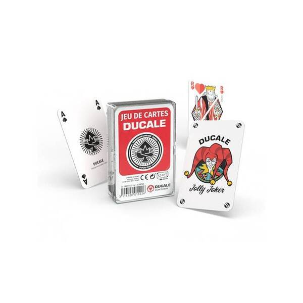 Jeu de 54 cartes Ducale avec boîte en plastique