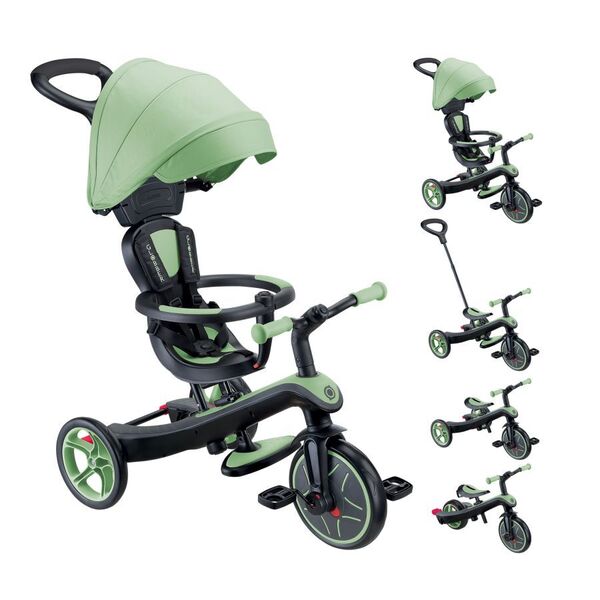 Tricycle évolutif Explorer 4en1 vert sauge