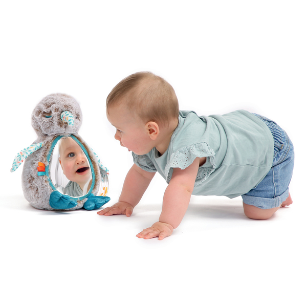 Peluche miroir Kiwi câlin