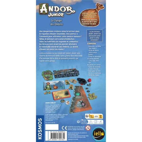 Extension Andor Junior Le Danger des Ombres