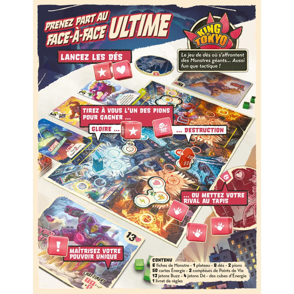  King of Tokyo Duel