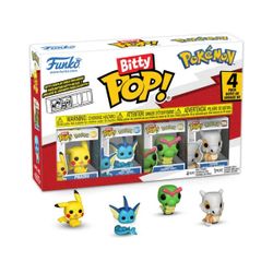 Pokémon - Figurine Bitty Pop Pikachu x4 