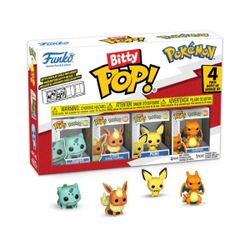 Pokémon - Figurine Bitty Pop - Bulbizar x4 