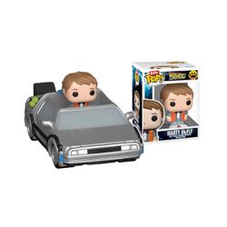 Figurines Bitty Pop! Marty et DeLorean Retour vers le futur