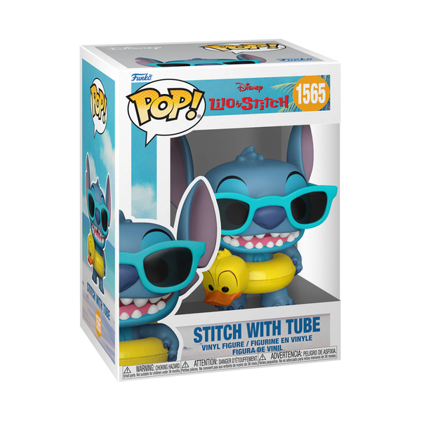 Figurine Stitch avec bouée - Funko Pop n°1565