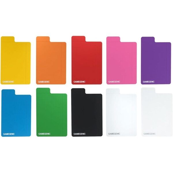 Intercalaires cartes multi couleurs Gamegenic