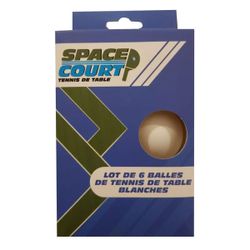 6 balle de tennis de table