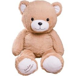 Ours en peluche géant beige Gaston - 100cm