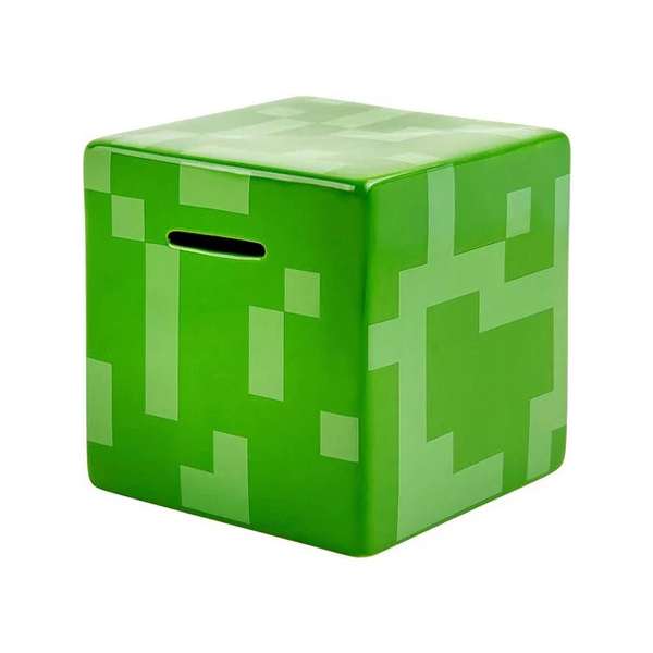 Tirelire Creeper Minecraft 20cm