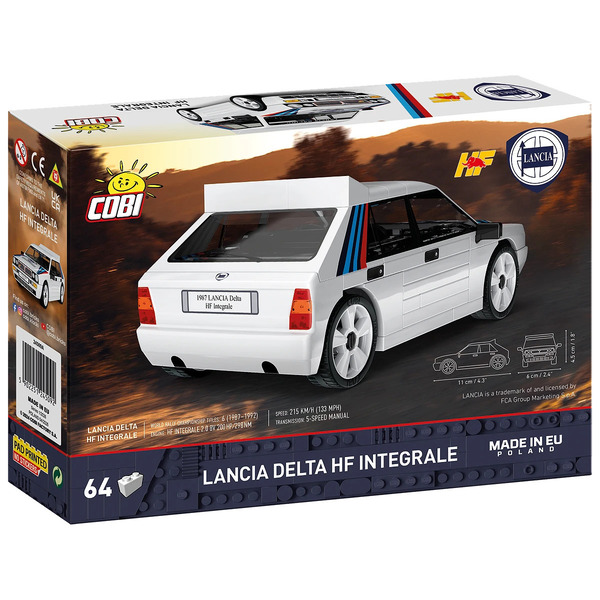 Set de construction Lancia Delta Integrale HF 1/35