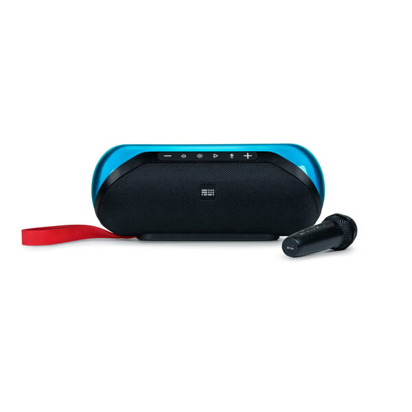 Enceinte bluetooth lumineuse et micro sans fil