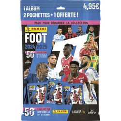 Album et 21 stickers Ligue 1 football 2024-25