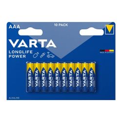 Piles longlife Varta LR03/AAA x10