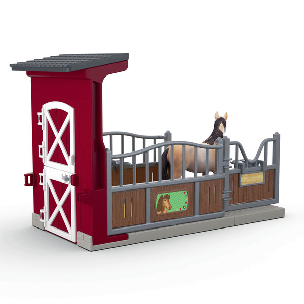 Coffret figurines Box avec Jument Mustang