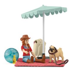 Figurine Hannah voyage au lac - Mini Monde 