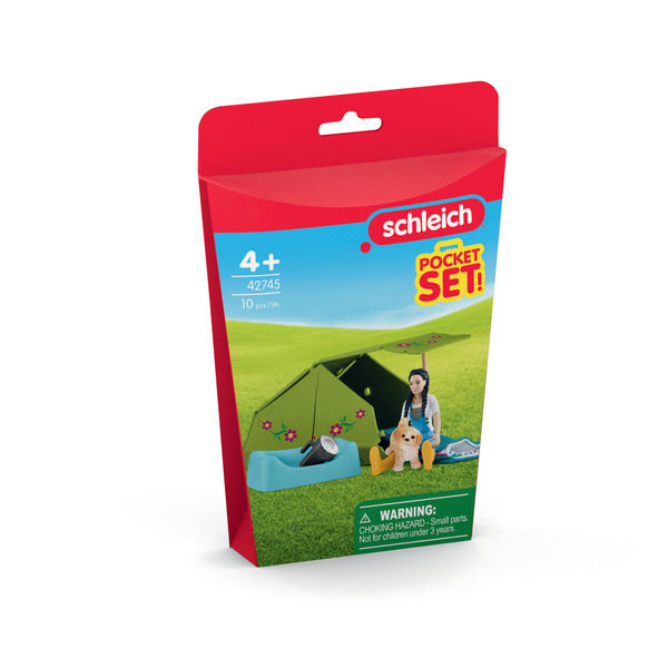 Figurine Kim part en camping - Mini Monde