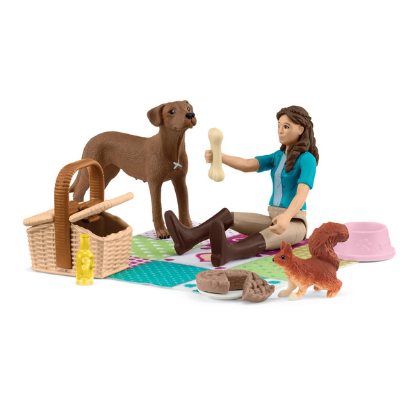 Figurine Lisa prépare son pique-nique - Mini Monde