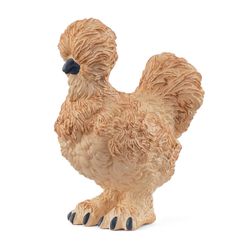 Figurine Poule soie