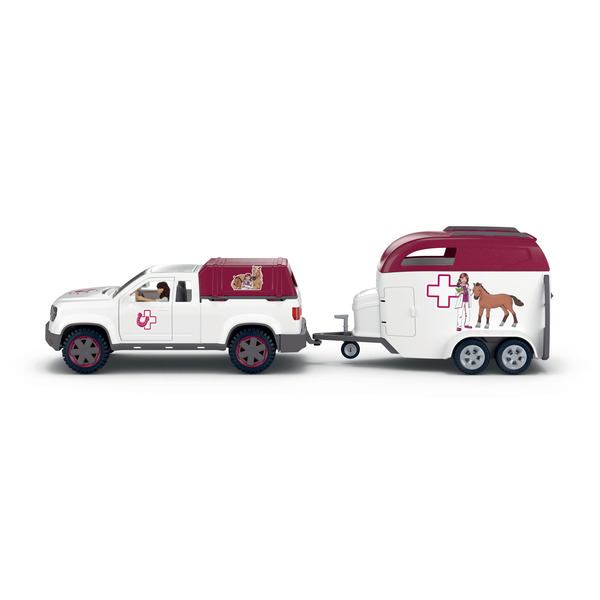 Set vétérinaire mobile avec remorque