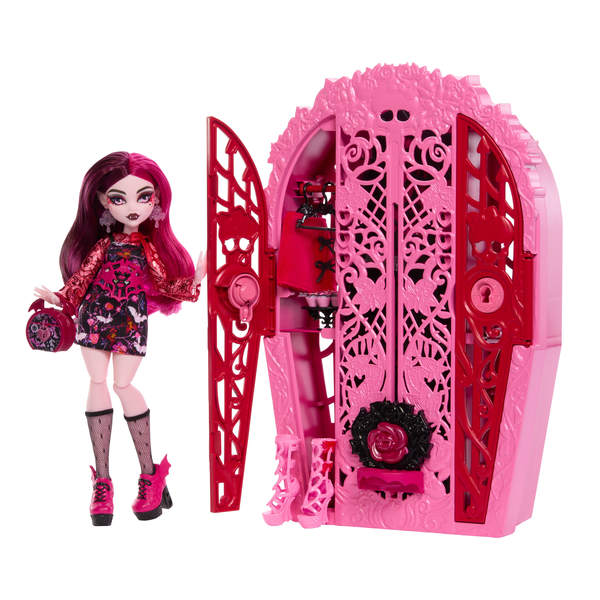 Coffret Casier Secret Enigmes du Jardin Monster High - Draculaura 