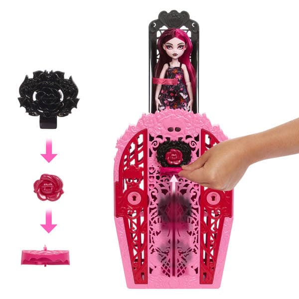 Coffret Casier Secret Enigmes du Jardin Monster High - Draculaura 