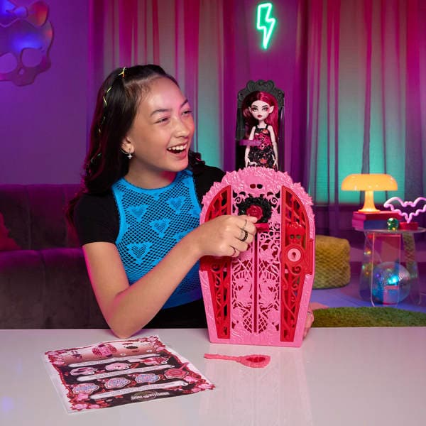 Coffret Casier Secret Enigmes du Jardin Monster High - Draculaura 