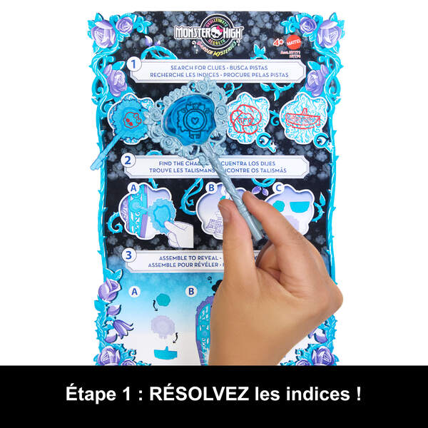 Coffret Casier Secret Enigmes du Jardin Monster High - Twyla Boogeyman