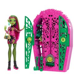 Coffret Casier Secret Enigmes du Jardin Monster High - Venus Mcflytrap