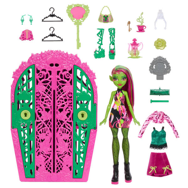 Coffret Casier Secret Enigmes du Jardin Monster High - Venus Mcflytrap