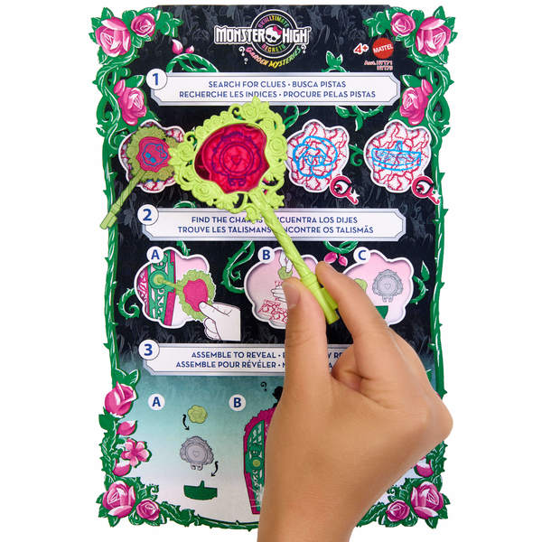 Coffret Casier Secret Enigmes du Jardin Monster High - Venus Mcflytrap