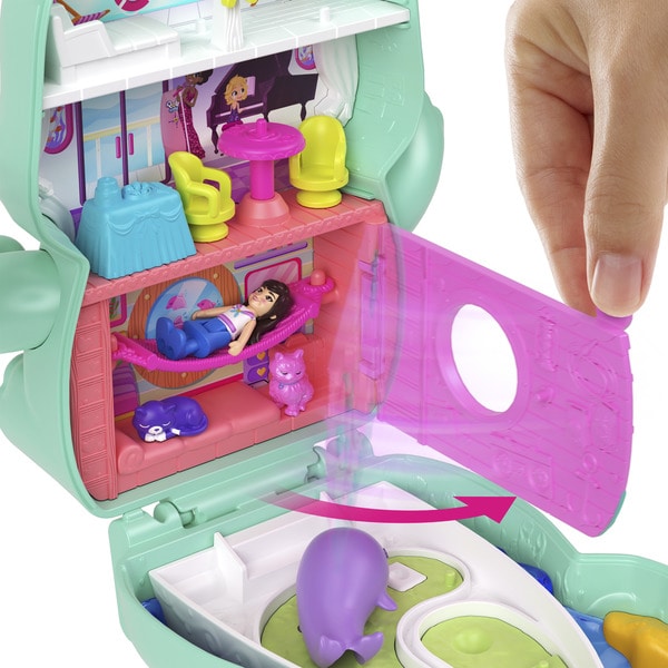 Polly Pocket - Coffret La Croisière du Chat