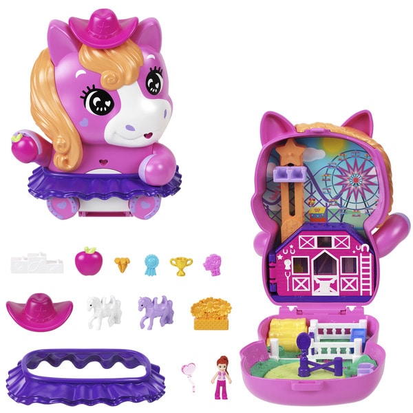 Polly Pocket - Coffret Le Rodéo du Poney