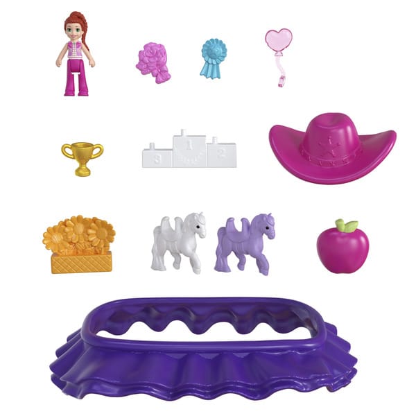 Polly Pocket - Coffret Le Rodéo du Poney