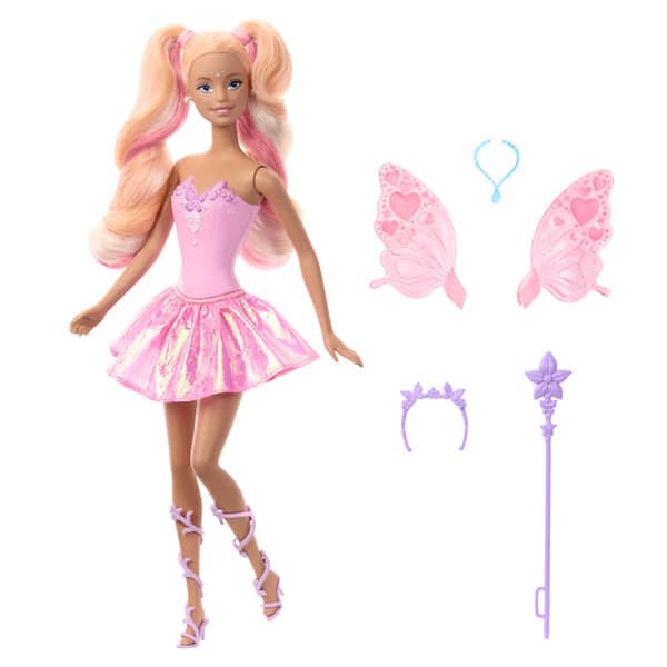 Poupée Barbie Fée Couleurs Magiques