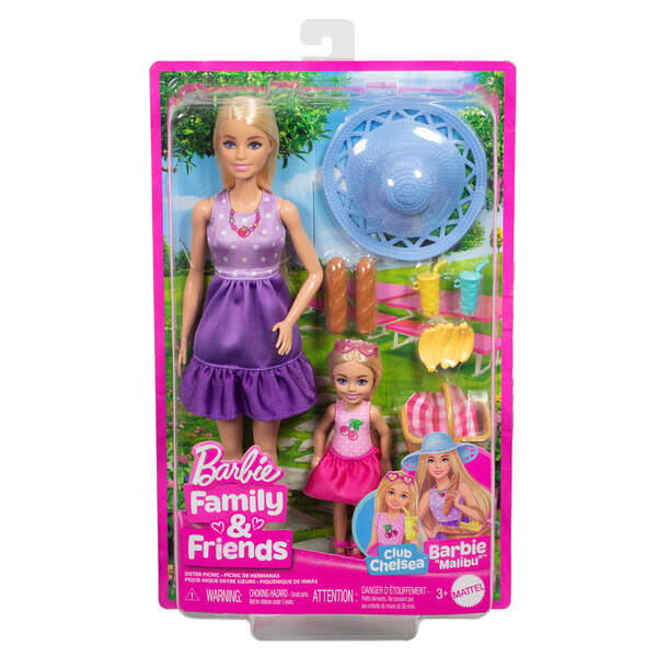 Coffret Barbie et Chelsea en Pique-Nique 