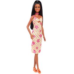 Poupée Barbie Fashionista - Robe Fleurie