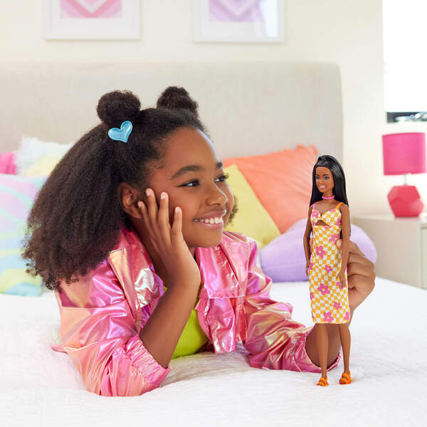 Poupée Barbie Fashionista - Robe Fleurie